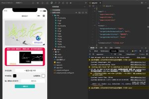艺术签名微信小程序源码/支持微信流量主